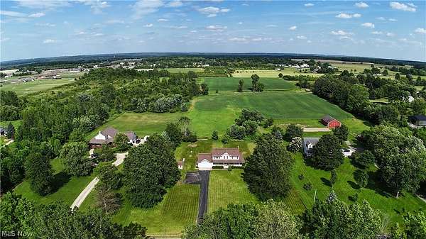 7.59 Acres of Land with Home for Sale in Medina, Ohio
