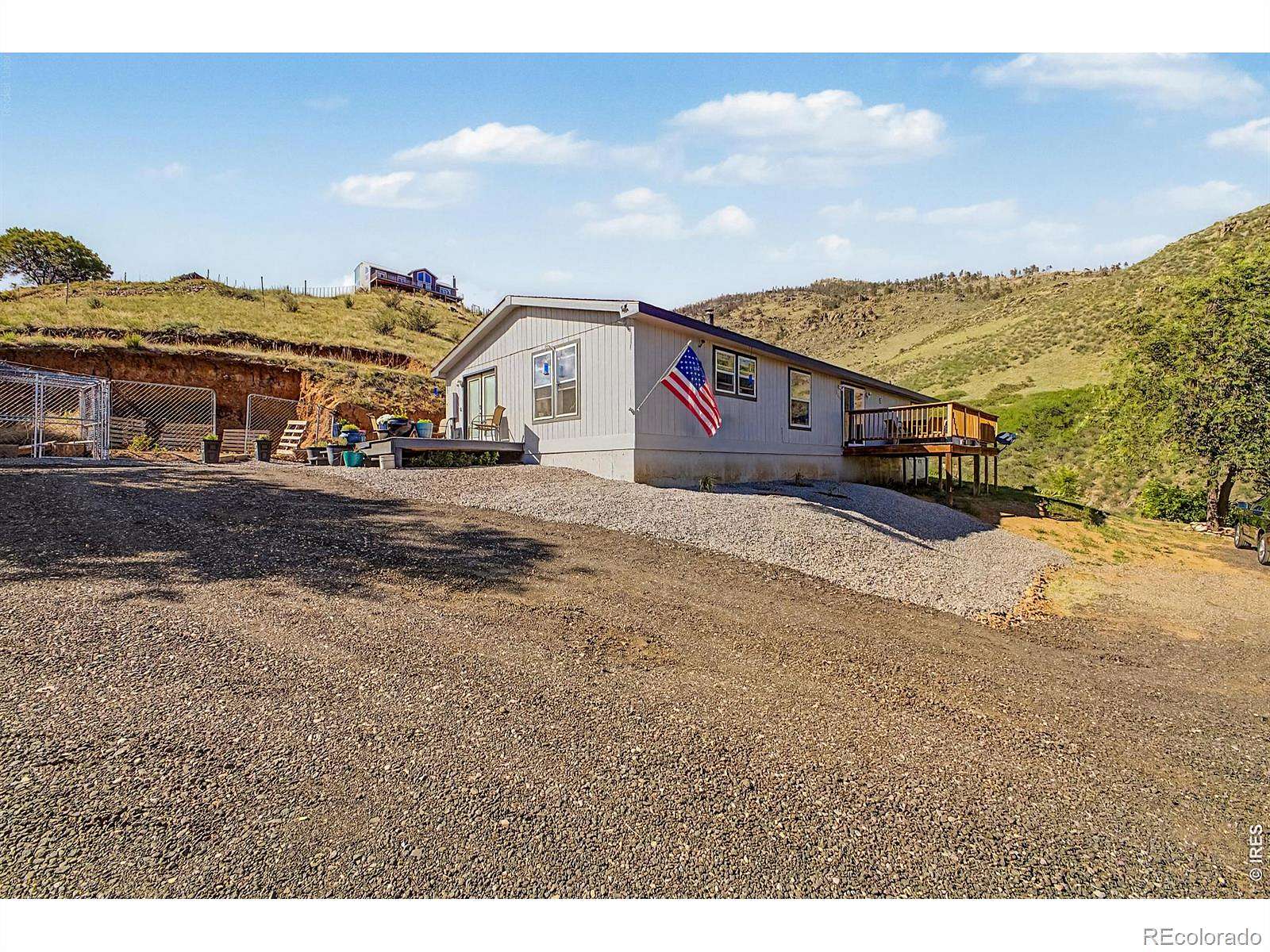 40 Acres of Recreational Land with Home for Sale in Loveland, Colorado