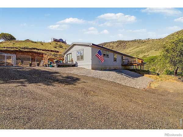 40 Acres of Recreational Land with Home for Sale in Loveland, Colorado