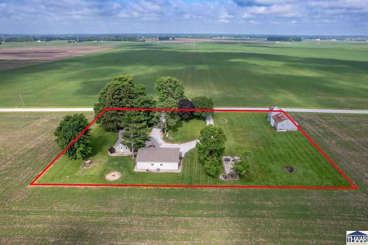 2 Acres of Land with Home for Sale in Clinton, Indiana