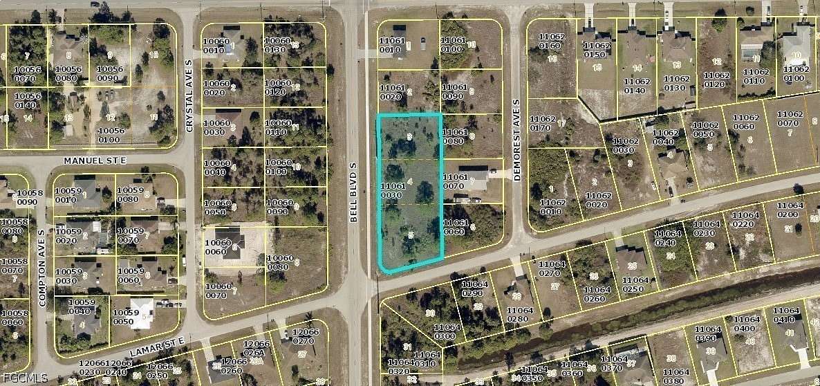 0.87 Acres of Residential Land for Sale in Lehigh Acres, Florida