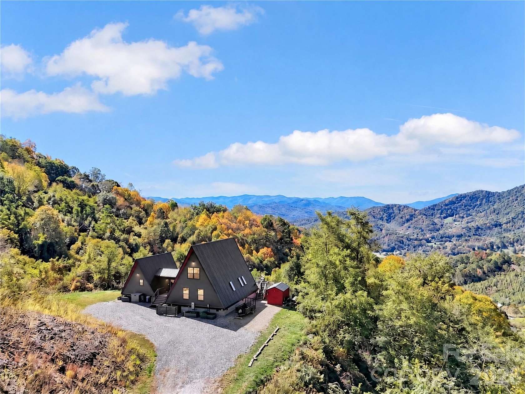 58.7 Acres of Recreational Land with Home for Sale in Canton, North Carolina
