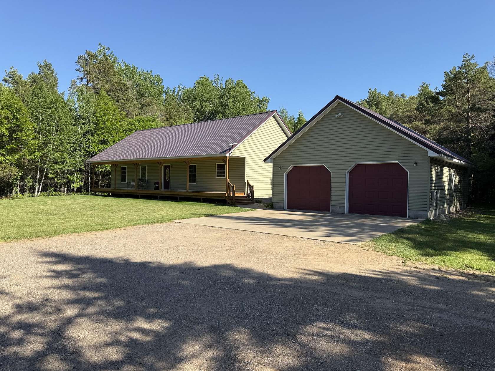 2.27 Acres of Land with Home for Sale in Kinross, Michigan
