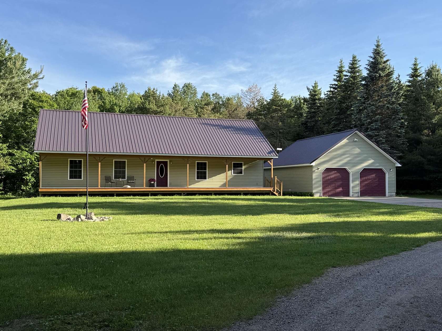 2.27 Acres of Land with Home for Sale in Kinross, Michigan
