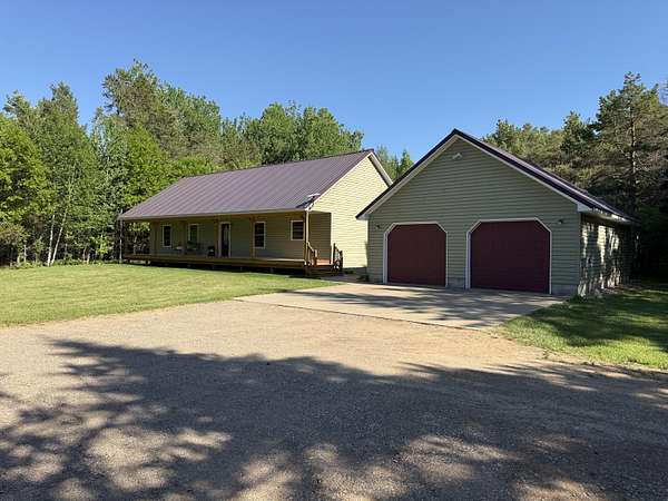 2.27 Acres of Land with Home for Sale in Kinross, Michigan