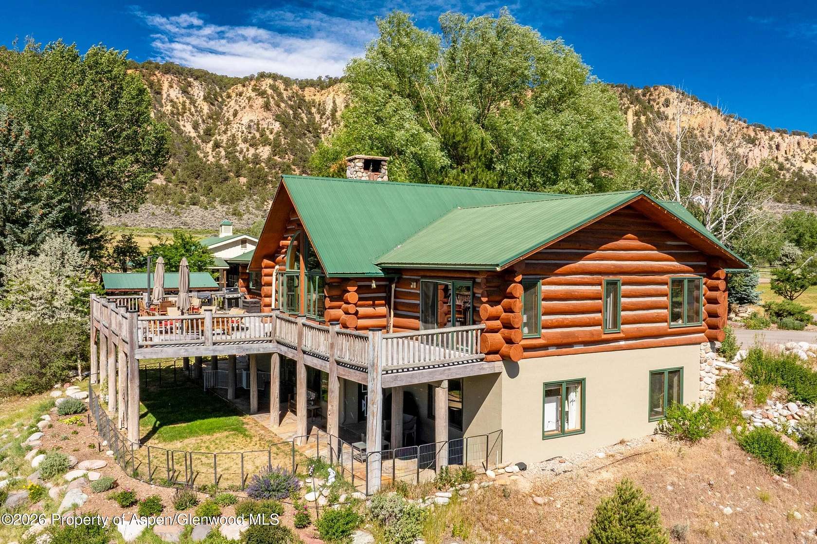 7 Acres of Land with Home for Sale in Glenwood Springs, Colorado