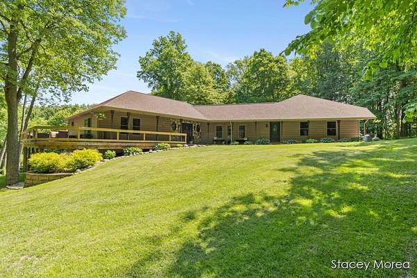 9.29 Acres of Land with Home for Sale in Greenville, Michigan