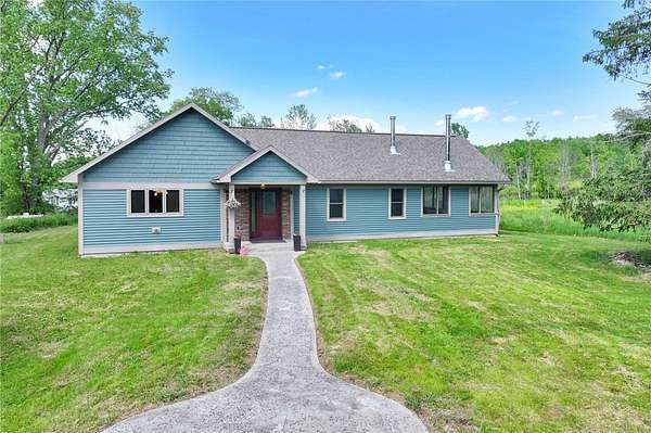 54.7 Acres of Recreational Land with Home for Sale in Ithaca, New York