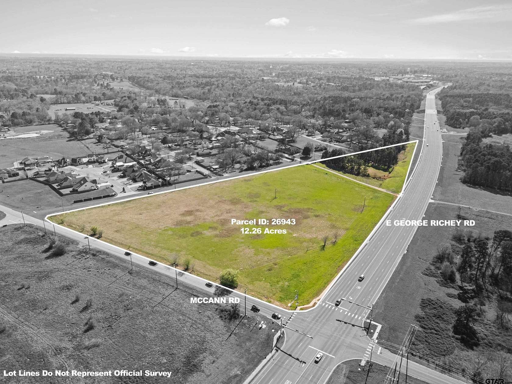 12.3 Acres of Mixed-Use Land for Sale in Longview, Texas