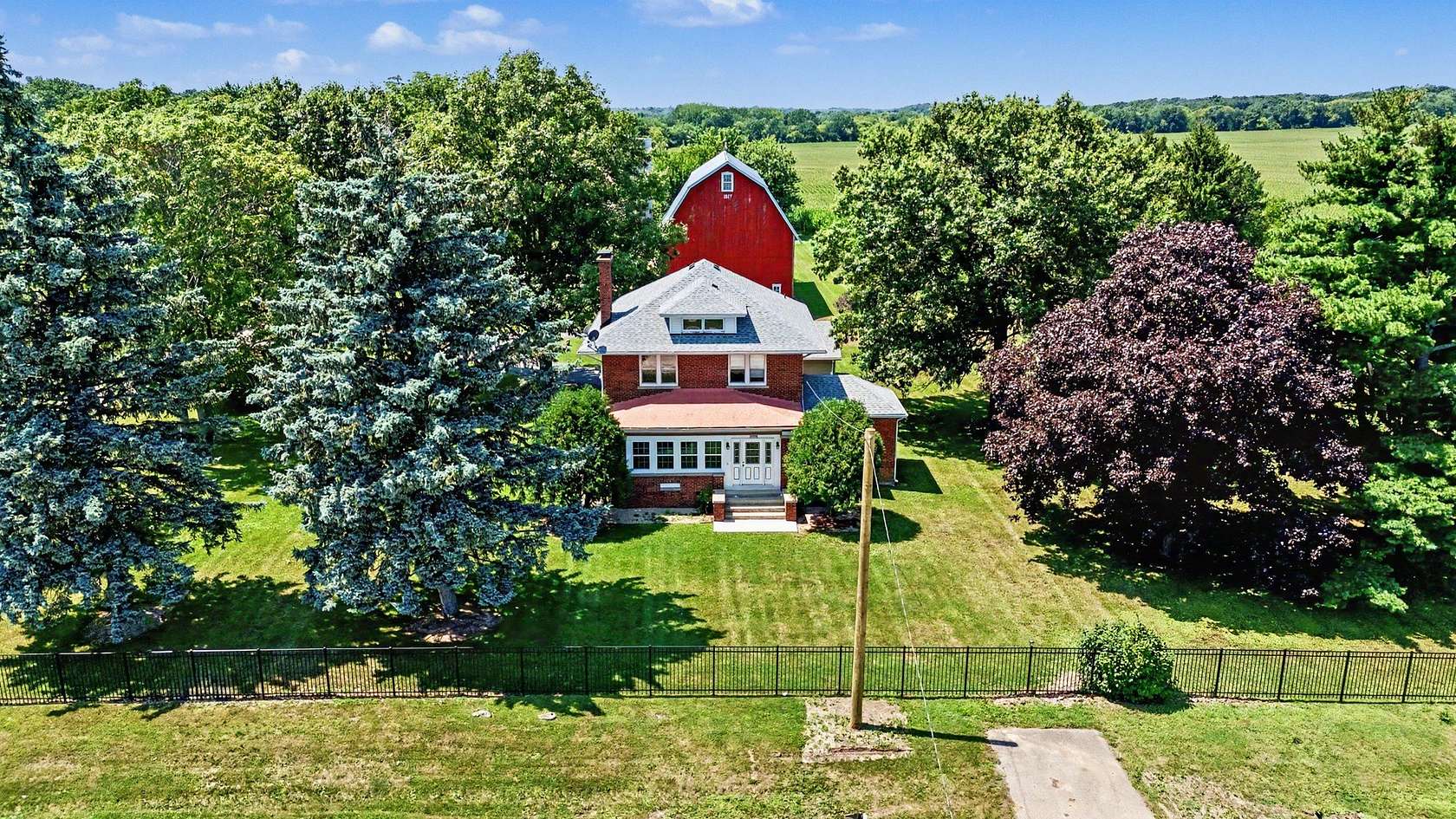 2.85 Acres of Land with Home for Sale in Caledonia, Illinois