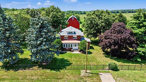 2.85 Acres of Land with Home for Sale in Caledonia, Illinois