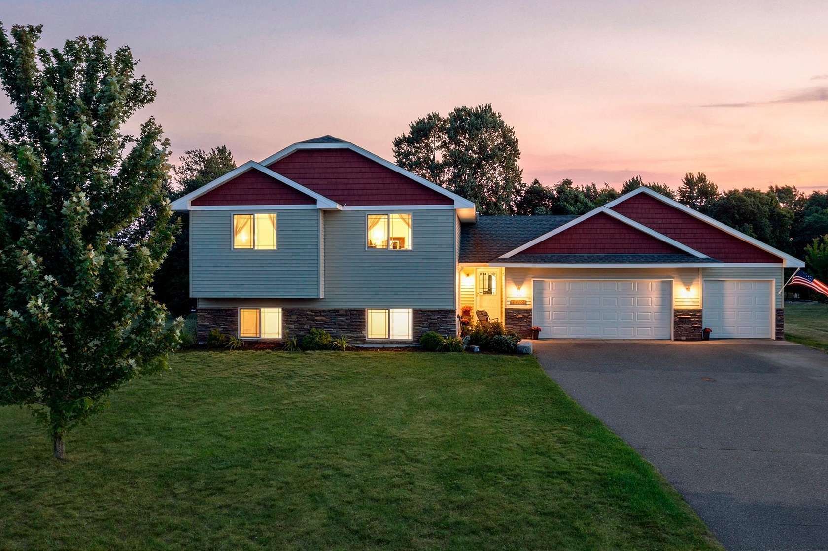 3.72 Acres of Land with Home for Sale in Stacy, Minnesota