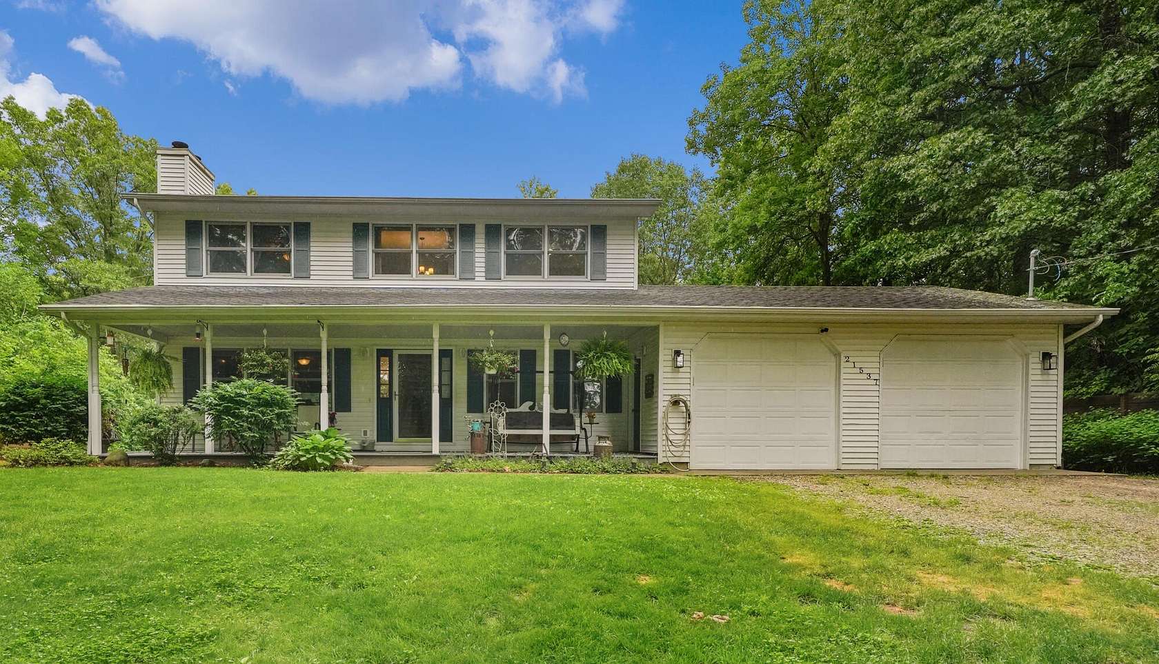 9.36 Acres of Land with Home for Sale in Pierson, Michigan