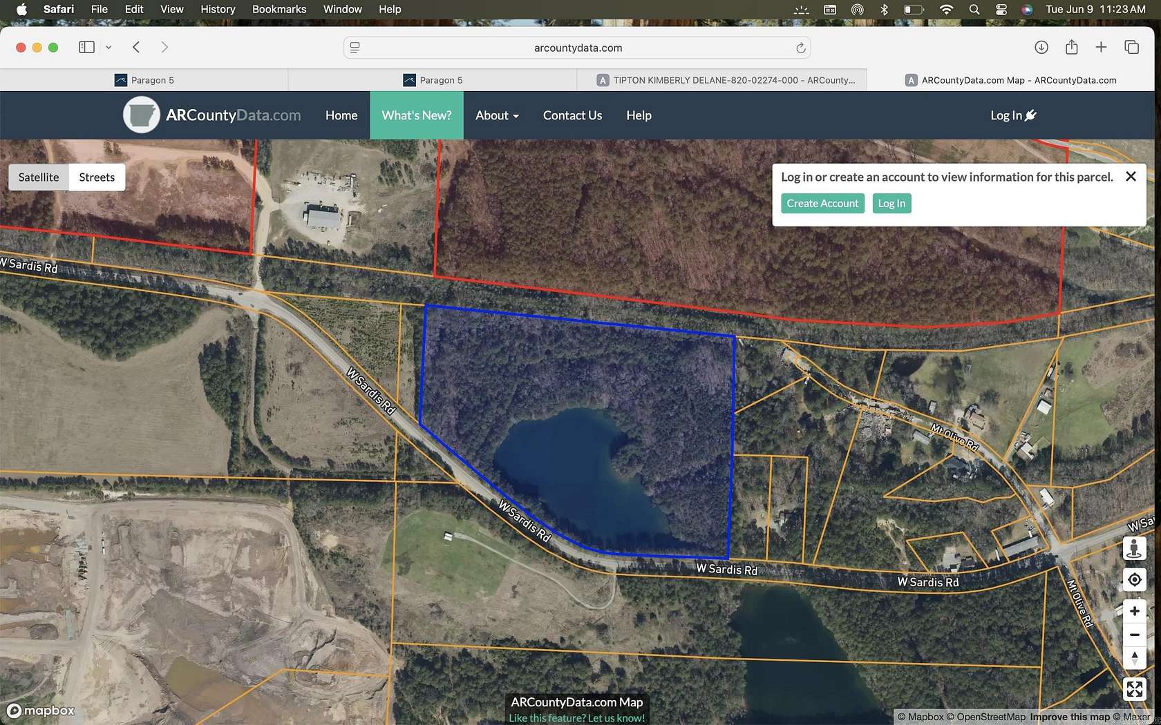 25 Acres of Recreational Land for Sale in Bauxite, Arkansas