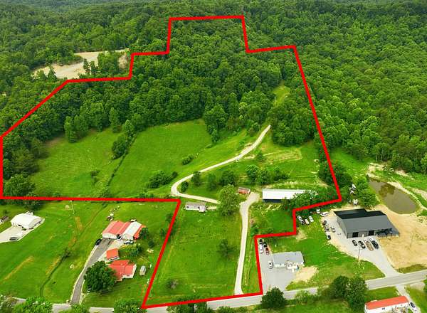 20 Acres of Land with Home for Sale in Berea, Kentucky