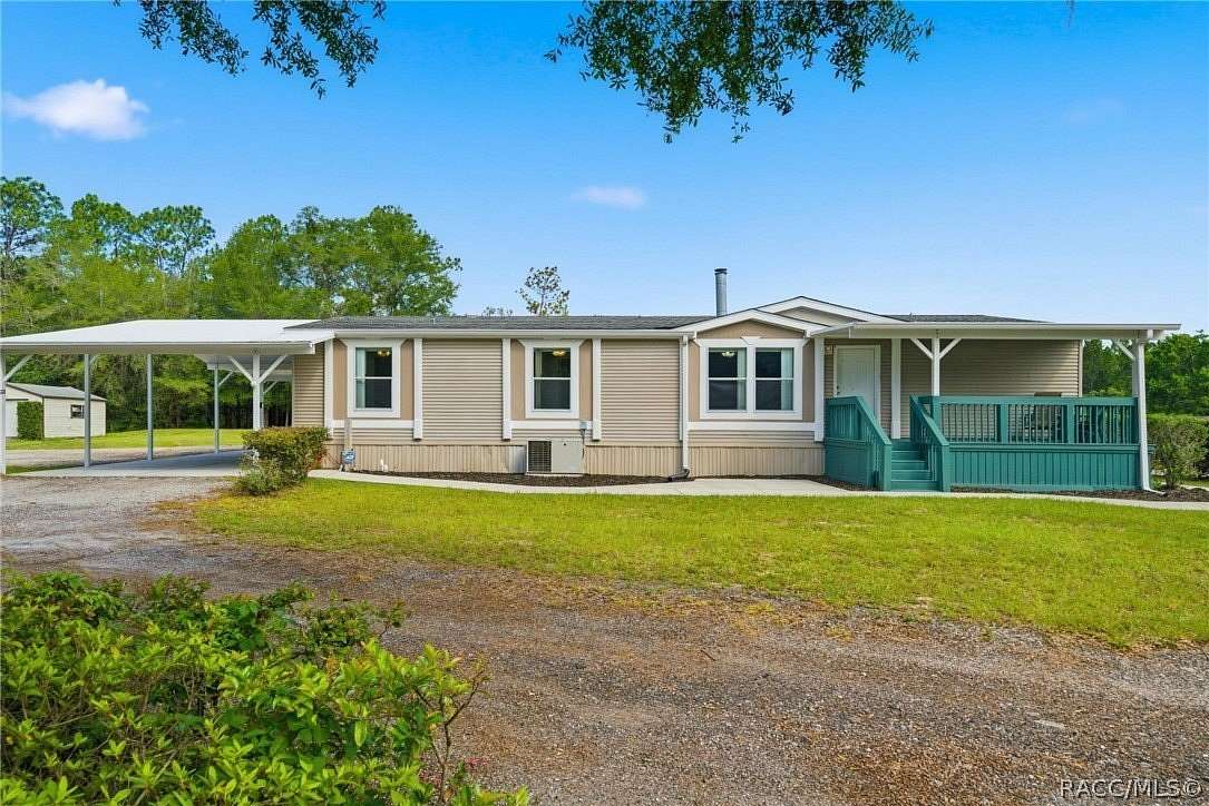 2.4 Acres of Land with Home for Sale in Crystal River, Florida