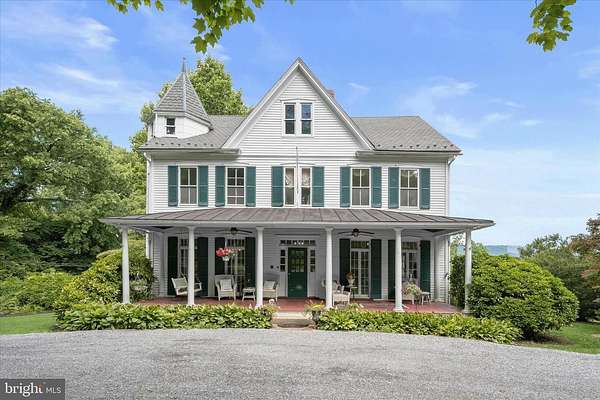 5.84 Acres of Land with Home for Sale in Knoxville, Maryland