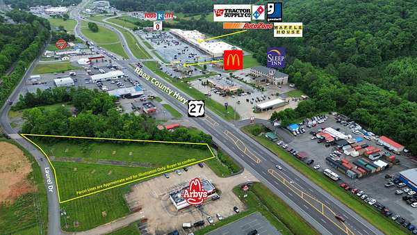 1.55 Acres of Commercial Land for Sale in Dayton, Tennessee