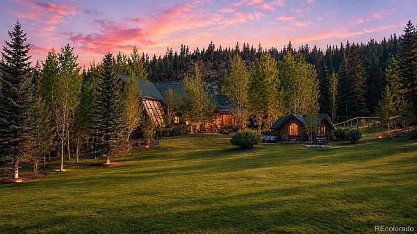 276 Acres of Recreational Land with Home for Sale in Conifer, Colorado