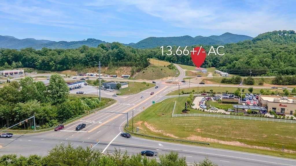 13.7 Acres of Improved Mixed-Use Land for Sale in Franklin, North Carolina