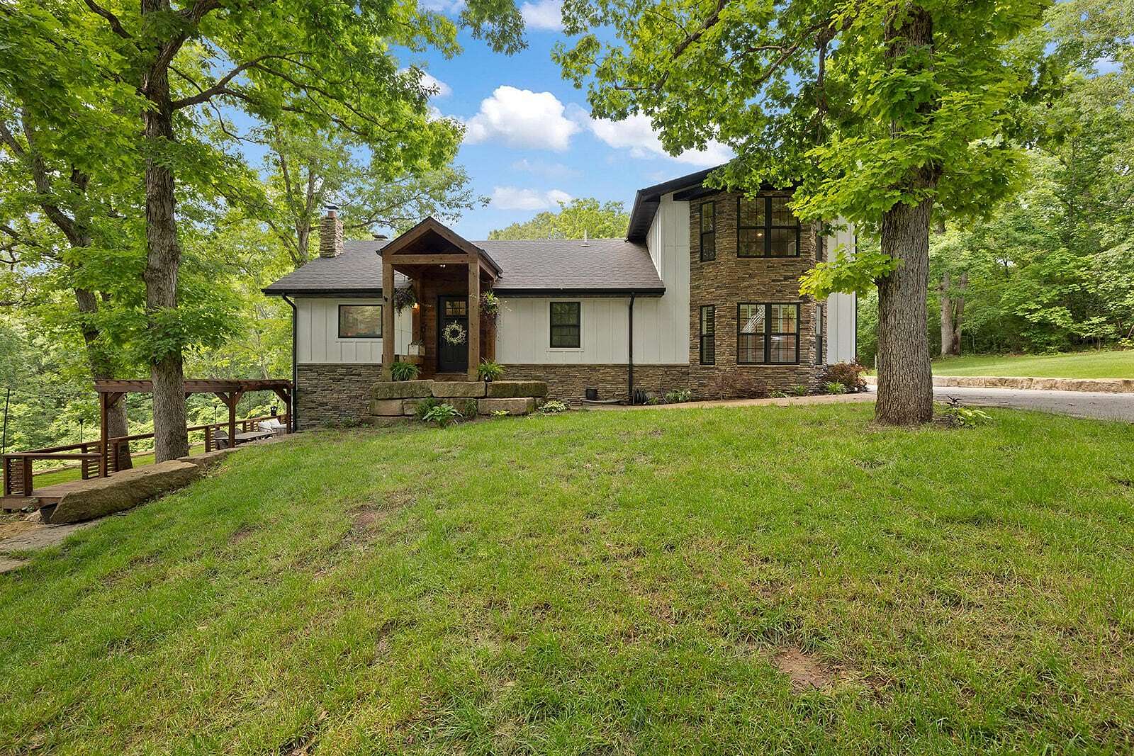 7.59 Acres of Land with Home for Sale in Rogersville, Missouri