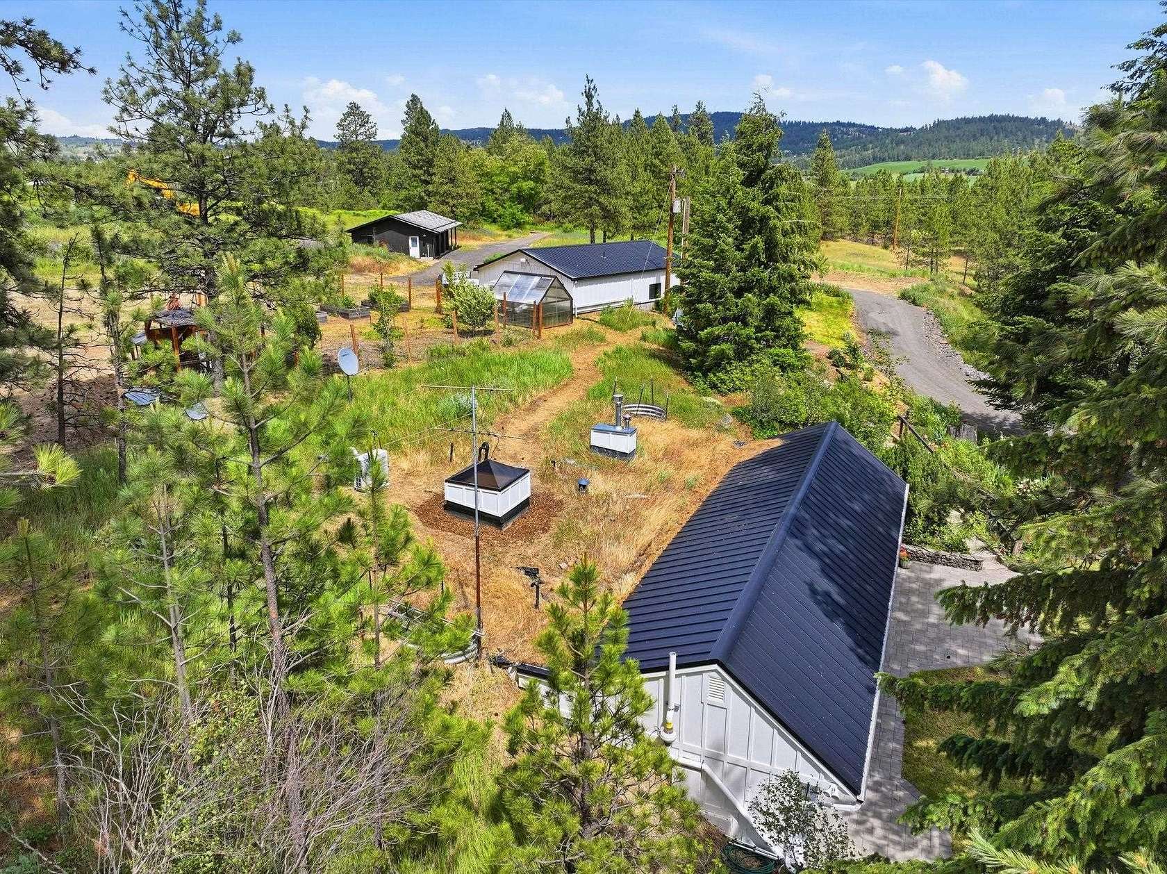 6.54 Acres of Land with Home for Sale in Spokane, Washington
