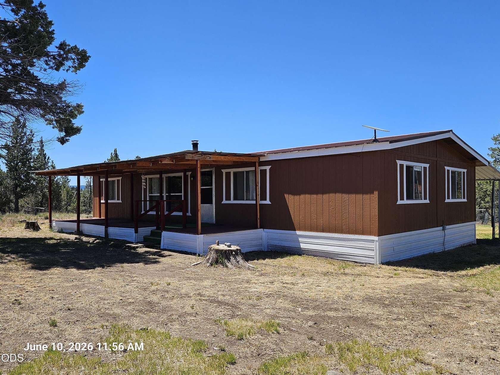 20 Acres of Recreational Land with Home for Sale in Bly, Oregon