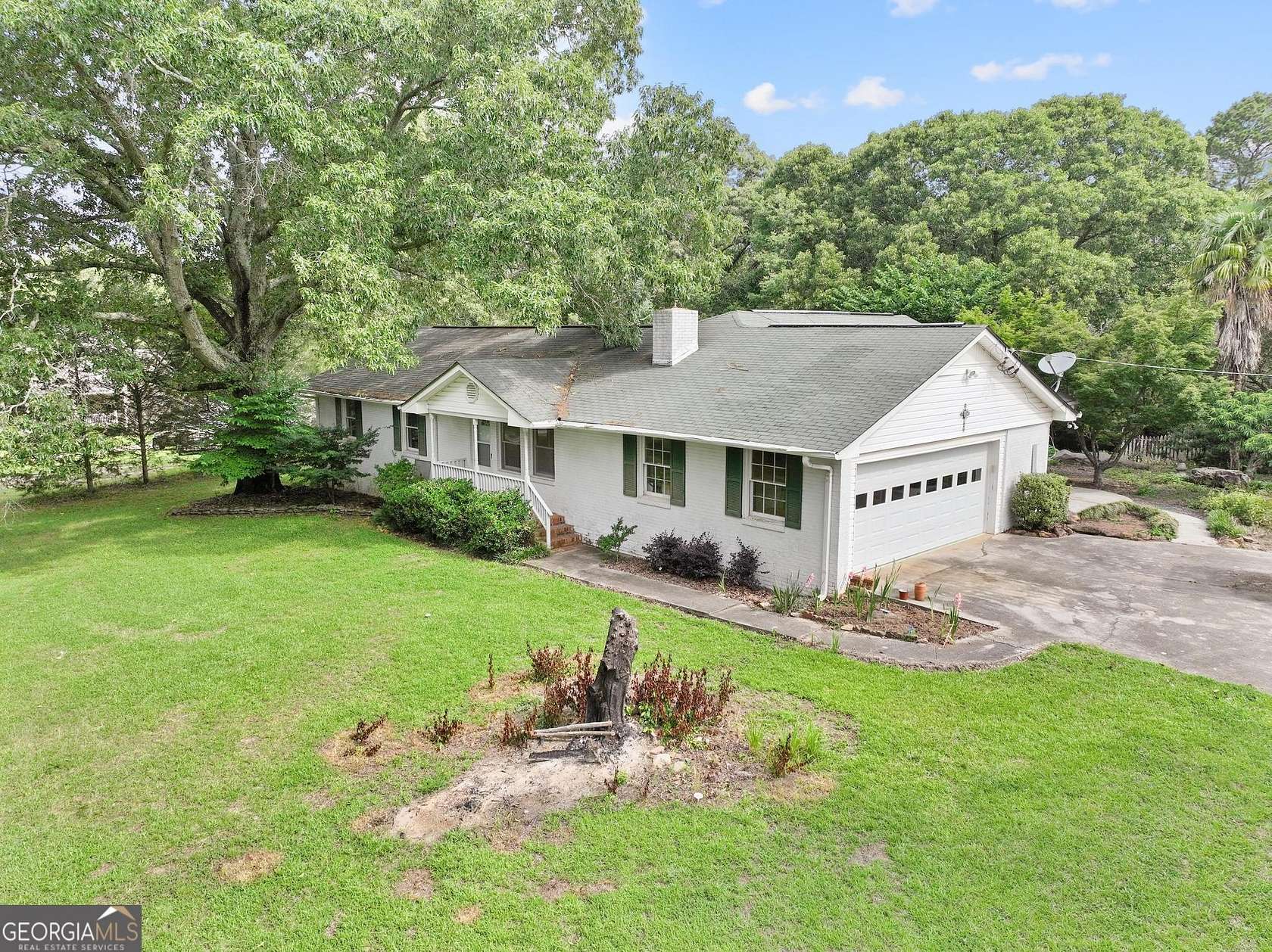 3 Acres of Land with Home for Sale in McDonough, Georgia