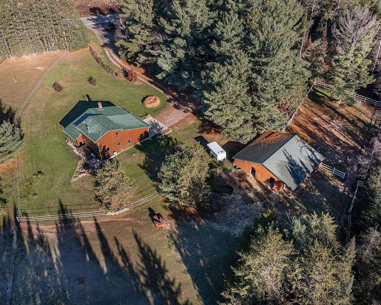 5.5 Acres of Land with Home for Sale in Rhinelander, Wisconsin