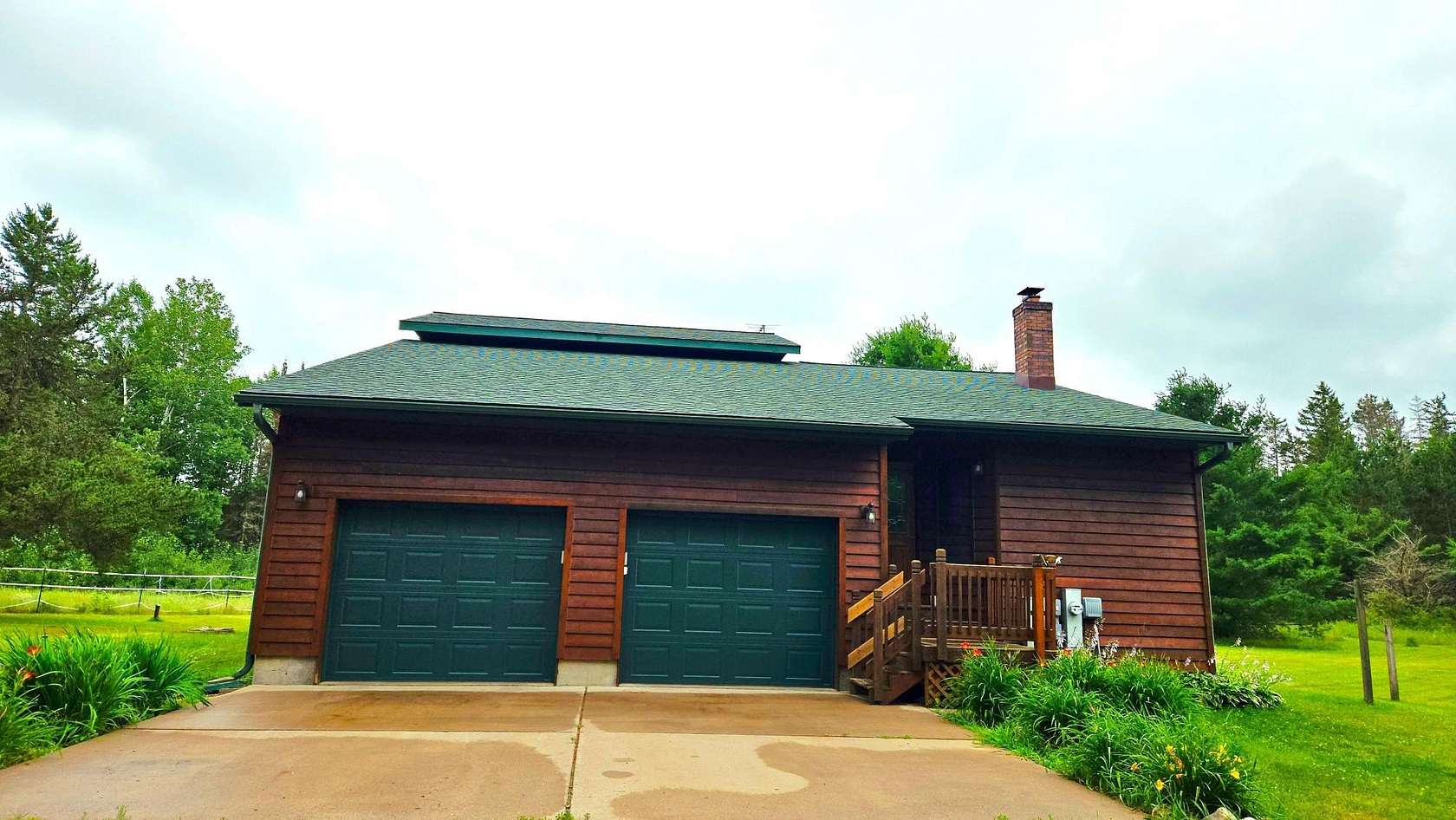 5.5 Acres of Land with Home for Sale in Rhinelander, Wisconsin