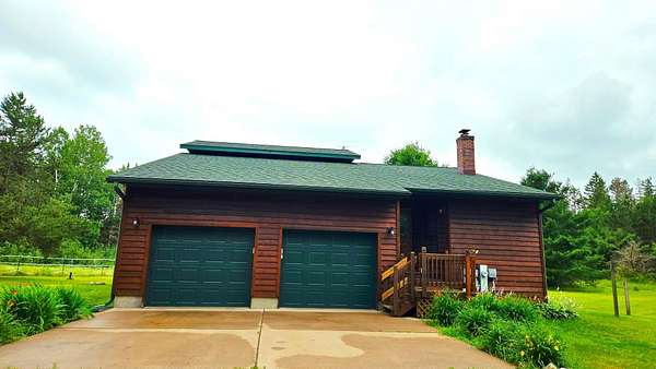 5.5 Acres of Land with Home for Sale in Rhinelander, Wisconsin