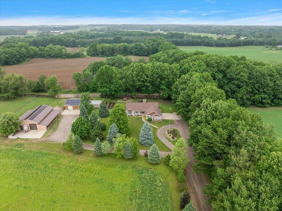 19.2 Acres of Land with Home for Sale in Grant, Michigan