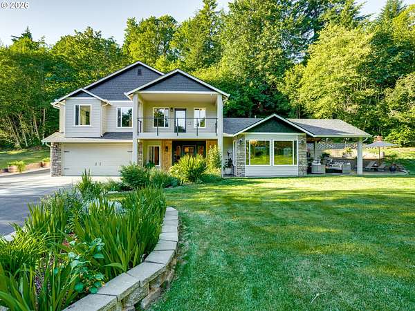 5.2 Acres of Land with Home for Sale in Washougal, Washington
