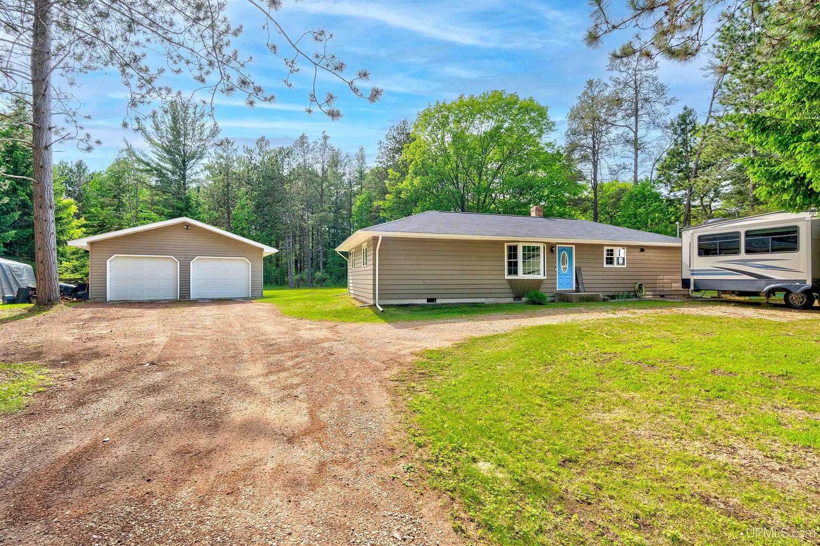 2.5 Acres of Land with Home for Sale in Gladstone, Michigan