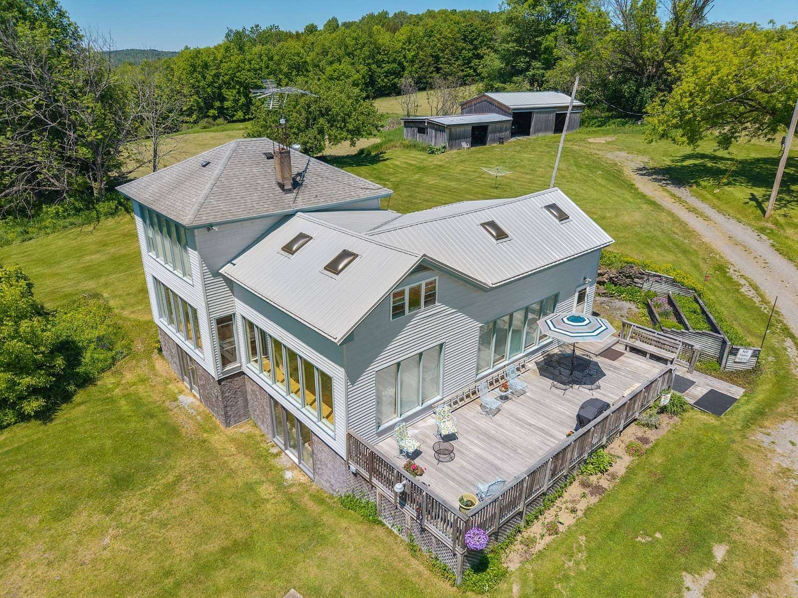 4.72 Acres of Land with Home for Sale in West Winfield, New York