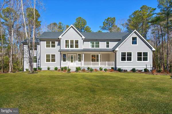 7.28 Acres of Land with Home for Sale in Harbeson, Delaware