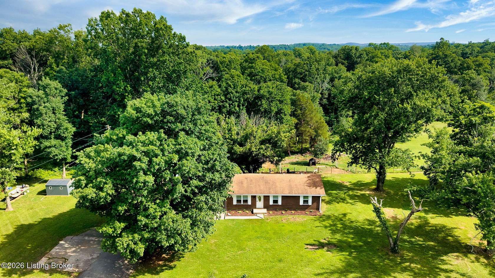 3.79 Acres of Land with Home for Sale in Mount Washington, Kentucky
