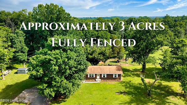 3.79 Acres of Land with Home for Sale in Mount Washington, Kentucky