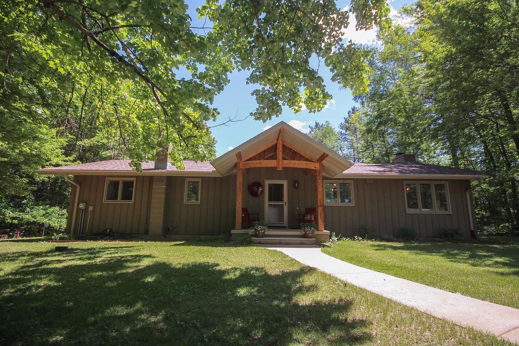 2 Acres of Land with Home for Sale in Eagle River, Wisconsin