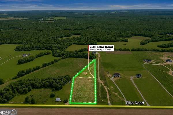4.62 Acres of Residential Land for Sale in Elko, Georgia