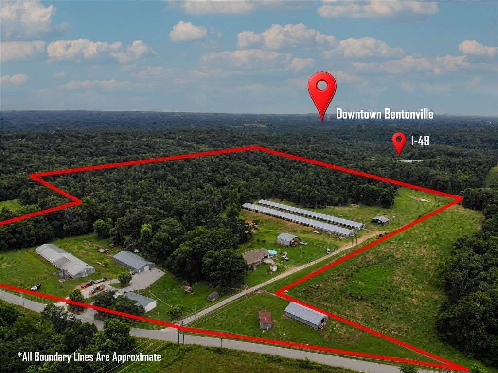 45 Acres of Recreational Land for Sale in Bentonville, Arkansas
