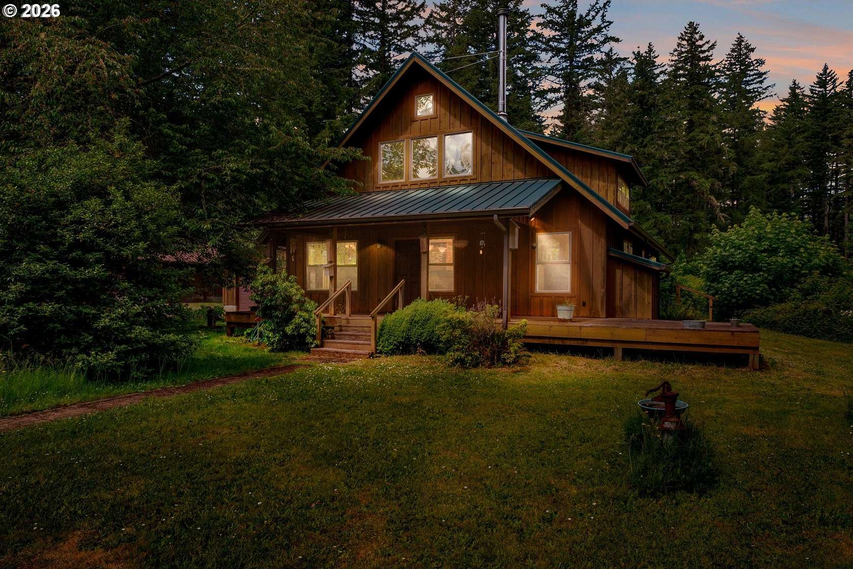 4.73 Acres of Land with Home for Sale in Dexter, Oregon