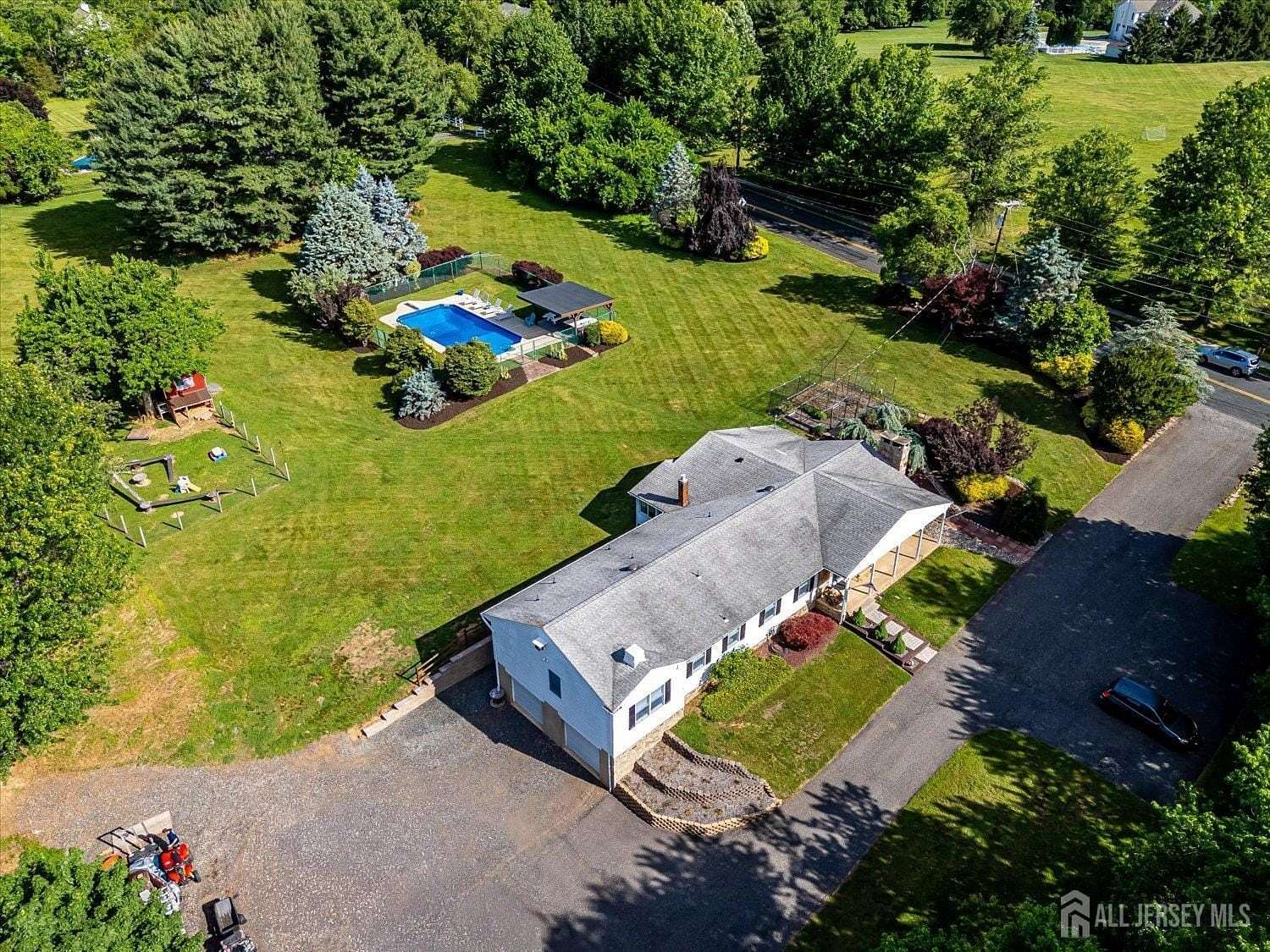 2 Acres of Land with Home for Sale in Branchburg Township, New Jersey