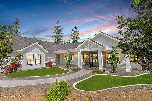 8.9 Acres of Land with Home for Sale in Coeur d'Alene, Idaho