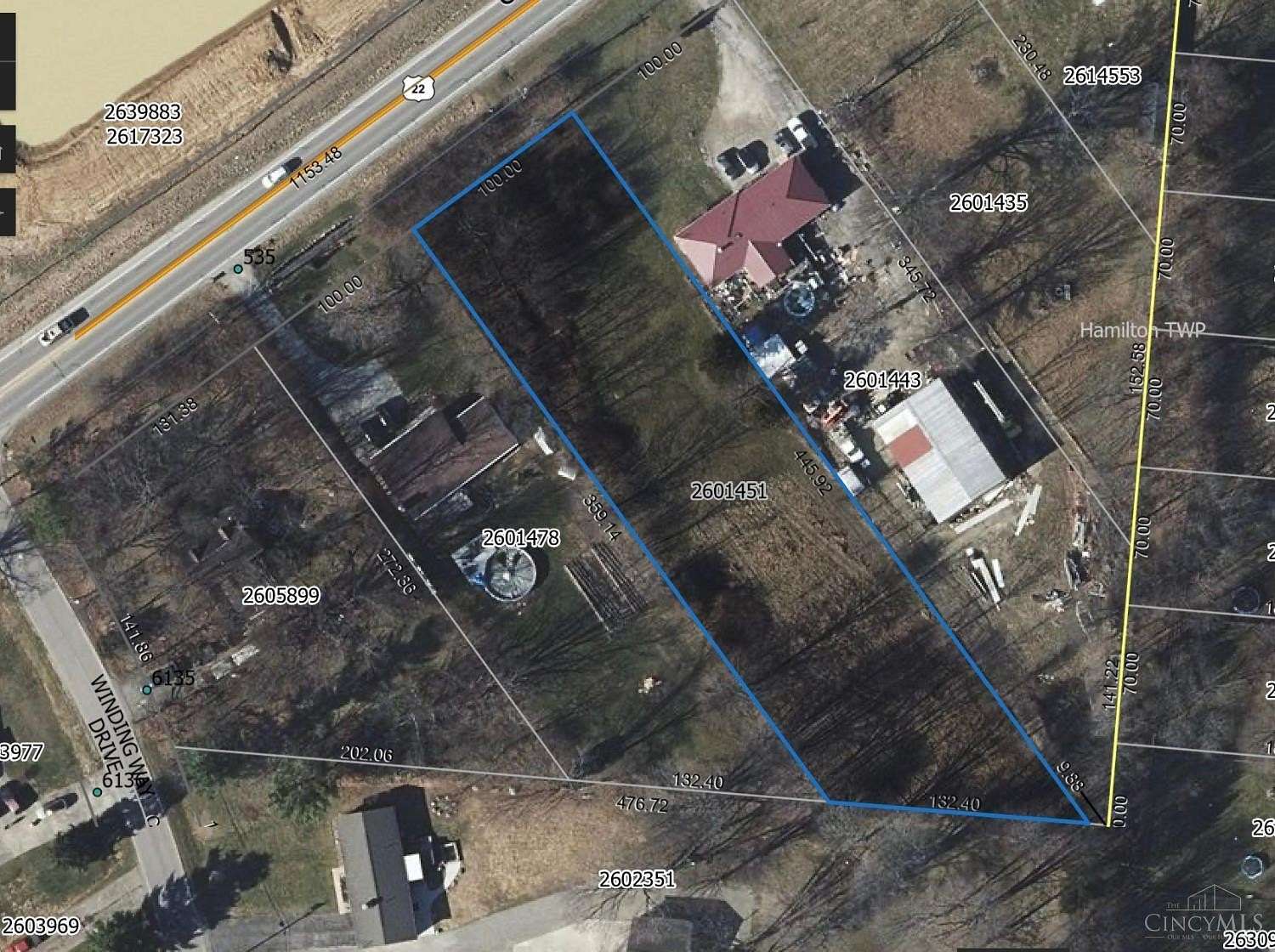 0.92 Acres of Residential Land for Sale in Hamilton Township, Ohio