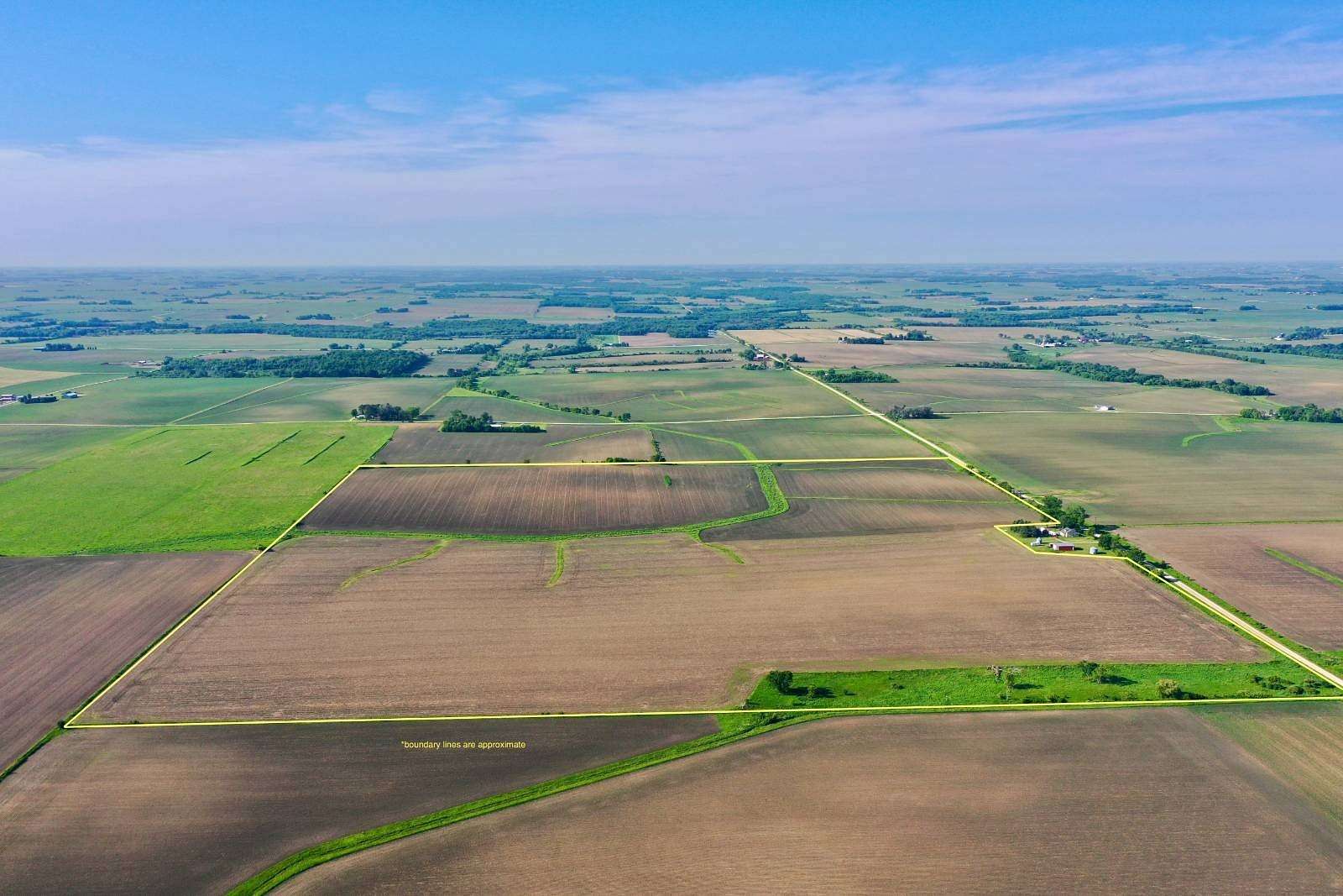156 Acres of Agricultural & Residential Land for Sale in Fredericksburg, Iowa