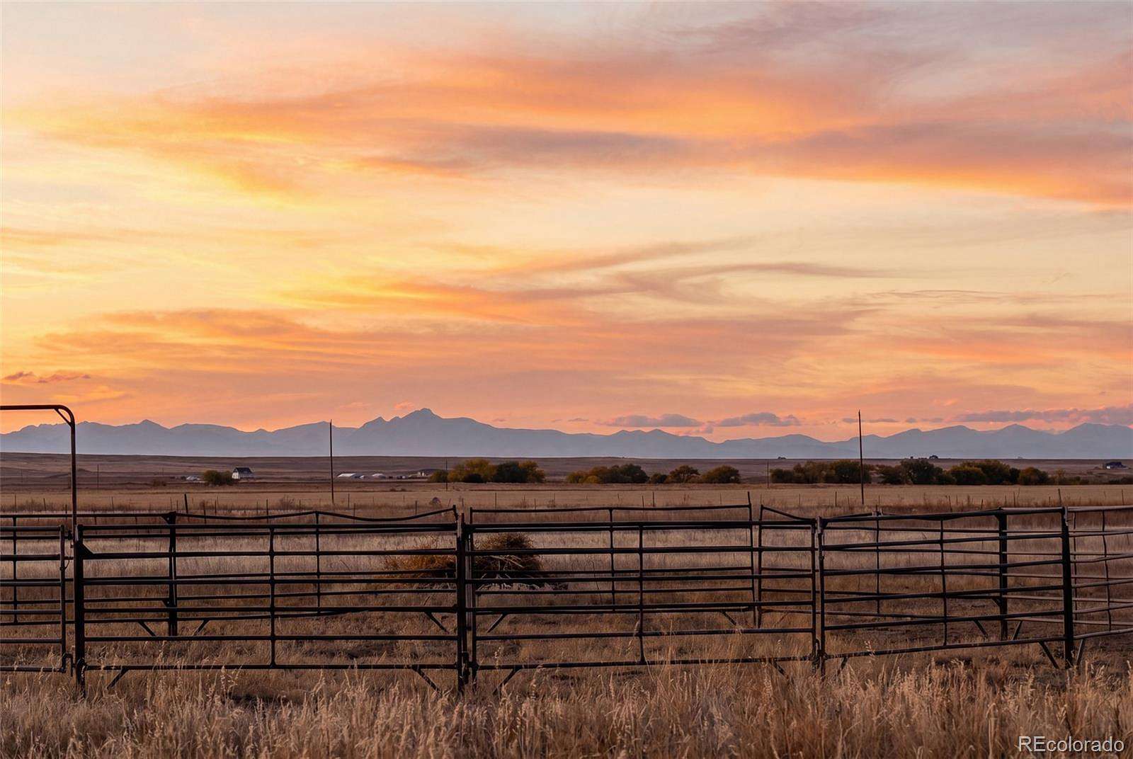 40.5 Acres of Land with Home for Sale in Strasburg, Colorado