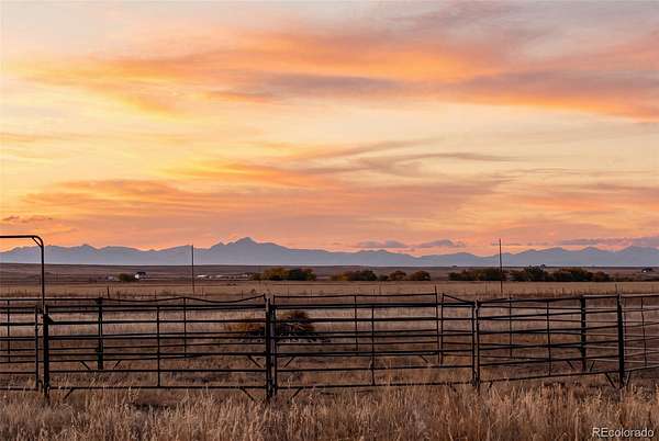 40.5 Acres of Land with Home for Sale in Strasburg, Colorado