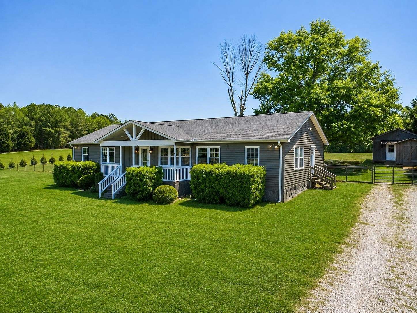 6.75 Acres of Land with Home for Sale in Woodruff, South Carolina