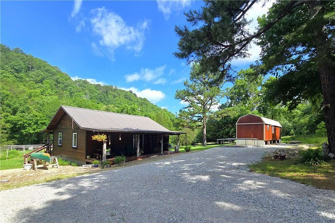 12.7 Acres of Land with Home for Sale in Eureka Springs, Arkansas
